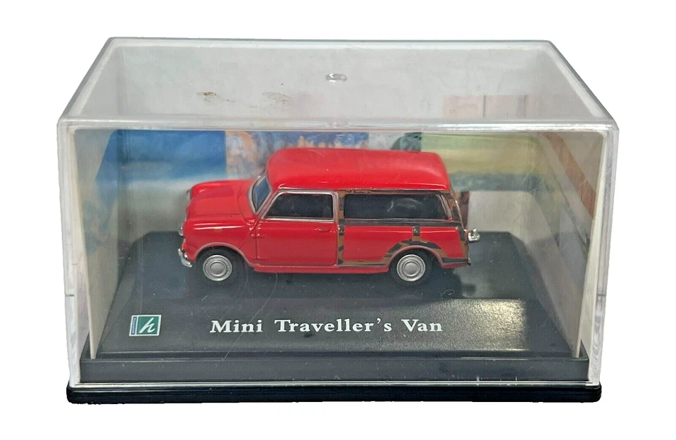 Hogwell / Cararama Mini Traveller Van 1:72 Red / Black Cased - New & Sealed - Image 1 of 1