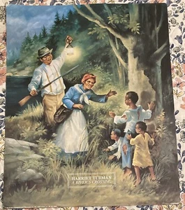 Harriet Tubman "A River's Crossing" Poster (1996) 16 x 20" - Bild 1 von 1
