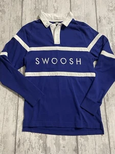 Y2K Nike swoosh rugby shirt - Picture 1 of 7