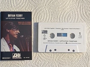 Bryan Ferry - Let's Stick Together Atlantic cassette NO barcode Roxy Music TESTD - Picture 1 of 1