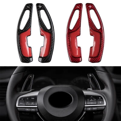 Steering Wheel Shift Paddle Shifter Fit LEXUS GS250 ES250 RX250 RX Carbon Fiber - Image 1 of 4