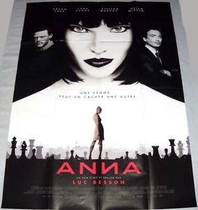ANNA Sasha Luss Luc Besson Chess Russia Cillian Murphy  LARGE french POSTER - Picture 1 of 1