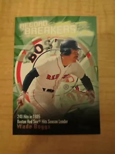 2003 Topps Baseball Record Breakers Wade Boggs #RB-WB Medias Rojas de Boston - Imagen 1 de 2