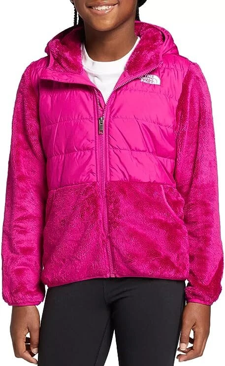 Jaqueta Mashup de Nylon Sherpa Feminina The North Face - Rosa / Azul - Ajuste Regular - Imagem 1 de 1