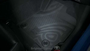 New Genuine Toyota MAT SET Floor MATS All weather Rubber Corolla Man PZQ2012350 - Picture 1 of 1