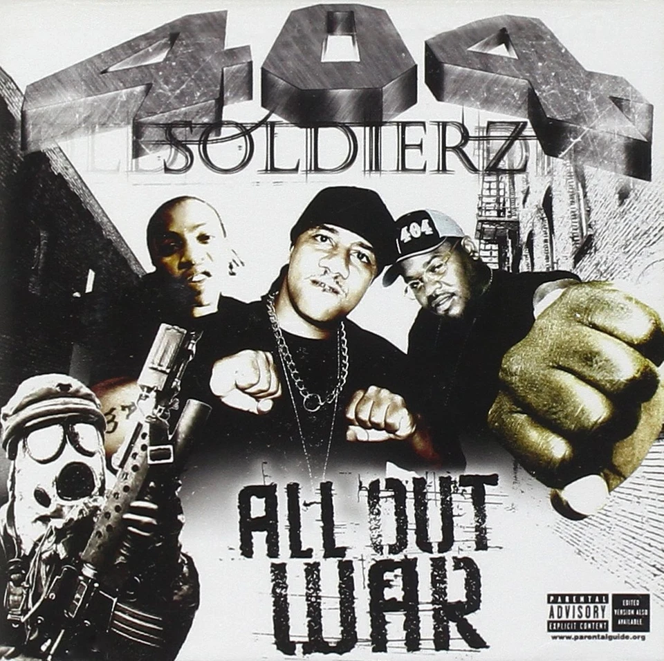 404 Soldierz – All Out War CD New Sealed - Image 1 of 1