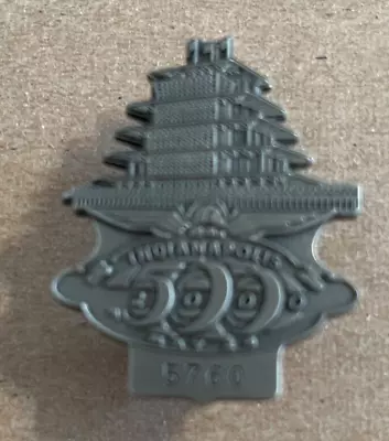 INDY 500 SILVER PIT BADGE 2000 #5760 ¡Ganador Montoya! Foto 1 de 2