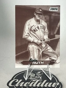 2024 Topps Stadium Club Babe Ruth #171 Sepia Green Foil New York Yankees - Bild 1 von 2