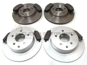 FOR NISSAN JUKE 1.5 DCi 1.6 10-17 FRONT & REAR BRAKE DISCS & PADS (READ LISTING) - Picture 1 of 1