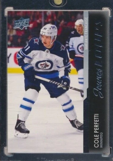 2021-22 Upper Deck Series 2 Young Guns LOUPS 466 Cole Perfetti Winnipeg Jets - Image 1 of 1