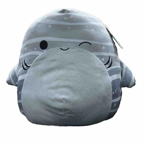 Sachie The Gray Whale Shark Squishmallow Stuffed Animal 16 Inch New With Tags - Picture 1 of 11