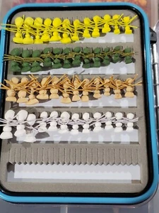 108 Ultimate Foam Hormiga Mosca Trucha Moscas con caja - trucha, branquia azul, mierda, panfish - Imagen 1 de 4