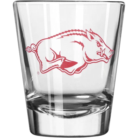Arkansas Razorbacks 2oz. Team Game Day Shot Glass Cover