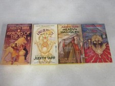 COMPLETE SET (4) JUDITH TARR Vintage Fantasy Books Novels AVARYAN RISING SERIES