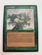 Snowblind | MtG Magic Ice Age | English | LP comes in hard sleeve