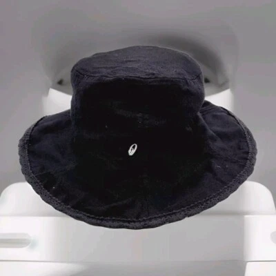 Nine West BLACK Bucket Hat Sun Beach Summer Fun Hat Style NW5100574 OSFM - Image 1 of 4