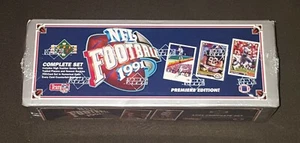 1991 Juego completo de fútbol de cubierta superior sellado de fábrica edición de estreno Favre RC - Imagen 1 de 3