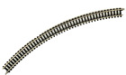 8520 Marklin Z-scale 45° Degree Curved Track Radius 195 mm 7-11/16" USED