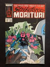 Strikeforce: Morituri #21 September 1988 Marvel Comic Book