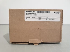 Barre thermique tête d'impression CAB 5954085.001 _0,14_5 - Photo 1/10