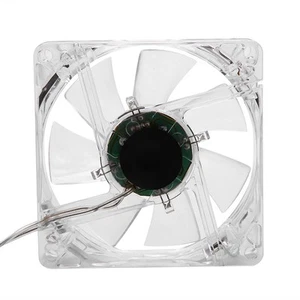 8Cm USB Bunte Licht Transparent Lüfter 5V Cpu Lüfter Für PC Computer URS - Bild 1 von 7