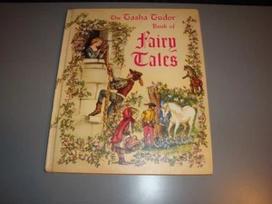 Tasha Tudor Book of Fairy Tales Hardcover Homeschool Kids Family Stories Vintage - Picture 1 of 14
