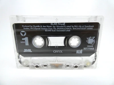 Onyx – Slam (Cassette) Single Vocal & Instrumental 32T 77053 Chaos Records 1993 - Image 1 of 4