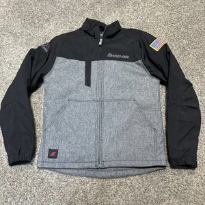 Snap On Tools Jacket Adult Small Gray Full Zip 100th Anniversary Workwear Mens - Picture 1 of 22