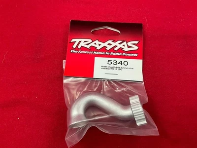 Traxxas 5340 Header exhaust tubular aluminum  TRX 2.5 2.5r 3.3 REVO SLAYER - Image 1 of 3