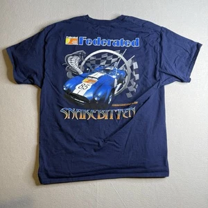 Federated Auto Parts Racing Shirt Men's XL Extra Large Double Sided Vintage - Picture 1 of 8