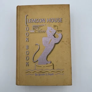 Clemson House Cookbook 1955 First Edition By Russell H Paget Signed Rare Vintage - Picture 1 of 9