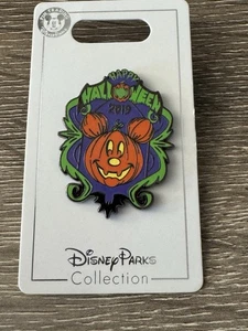 Spilla Disney Happy Halloween Jack O Lanterna Zucca Topolino 2019 W3 - Foto 1 di 3