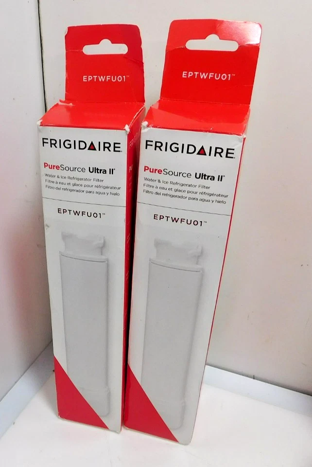 2 Pack Frigidaire EPTWFUO1 Refrigerator Water Filters - Image 1 of 1