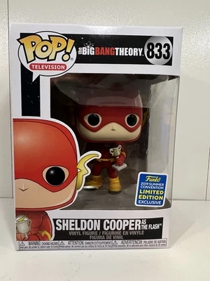 Funko Pop The Big Bang Theory, Sheldon Cooper as The Flash (SDCC) 2019 - Image 1 of 4