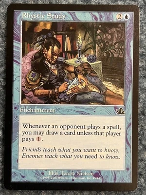MTG Rhystic Study Prophecy - Image 1 of 2