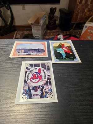 Kukral Greeting Card Cleveland Indians Custom Photo Cards Collector Chief Wahoo - Image 1 of 4