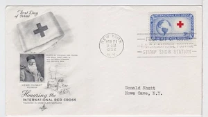 TurtlesTradingPost - American Red Cross 1952 #1016 Artcraft Cachet - Picture 1 of 1