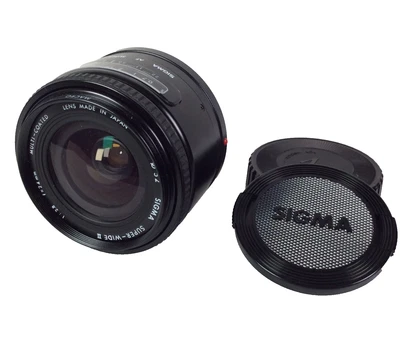 SIGMA 24mm F2.8 SUPER WIDE II LENS for MINOLTA FILM and SONY DIGITAL SLRs - Image 1 of 4
