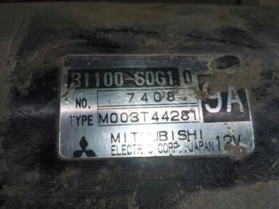 M003T44281 Starter Motor for SUZUKI BALENO BERLINA (SY/EG) 1997 1621742 - Image 1 of 4