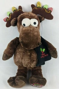 Harley Davidson Cycles REINDEER Christmas Stuffed Plush Happy Harley Days Scarf - Picture 1 of 12