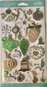 Jolee's HOLIDAY ORNAMENTS~set di abbellimenti~Davvero bello! Spedizione veloce!! - Foto 1 di 1