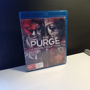 THE PURGE 4-FILM COLLECTION (4 × BLU-RAY) (RB) (BRAND NEW) (UNSEALED) - Picture 1 of 2