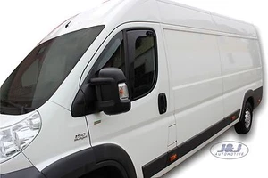 Deflecteurs D'Air / De Vent Pour Peugeot Boxre 2 portes 2006-Prés 2-Pcs - Afbeelding 1 van 9