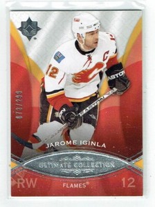 08-09 UD Upper Deck Ultimate  Jarome Iginla  /299  HOF