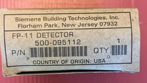 Fire Alarm Siemens FP-11 Detector used free shipping - Bild 1 von 1
