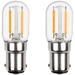 B15D LED Glühbirne 2W warmweiß Ersatz für Nähmaschine Bajonett 2er-Set - Bild 1 von 13