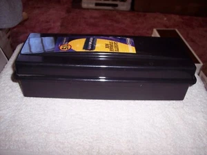 FELLOWS PLASTIC STORAGE CASE FOR CASSETTE TAPES--HOLDS 15 TAPES #41 - Picture 1 of 7