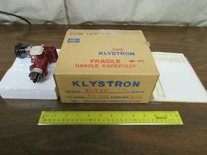 OKI 20V10 Klystron RF Microwave Tube WR42 UG-595 15mm Band s/n 505 NOS - Picture 1 of 2