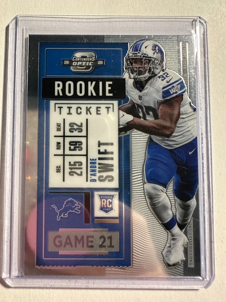 K102,972 - 2020 Panini Contenders Optic #70 D'Andre Swift RC - Image 1 of 1