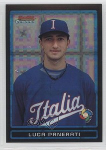 2009 Bowman Draft World Baseball Classic Stars Chrome X-Fractor Luca Panerati